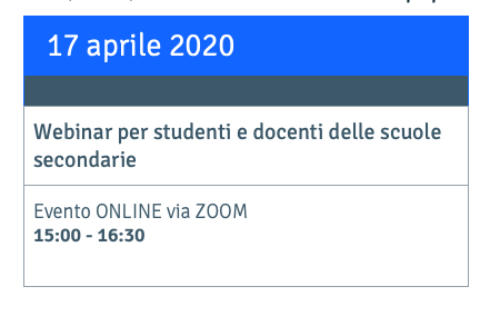 Italia Economia Coronavirus. Idee e proposte didattiche per le scuole